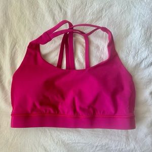 COPY - Lululemon Hot Pink/Magenta Sports Bra size 4 EUC